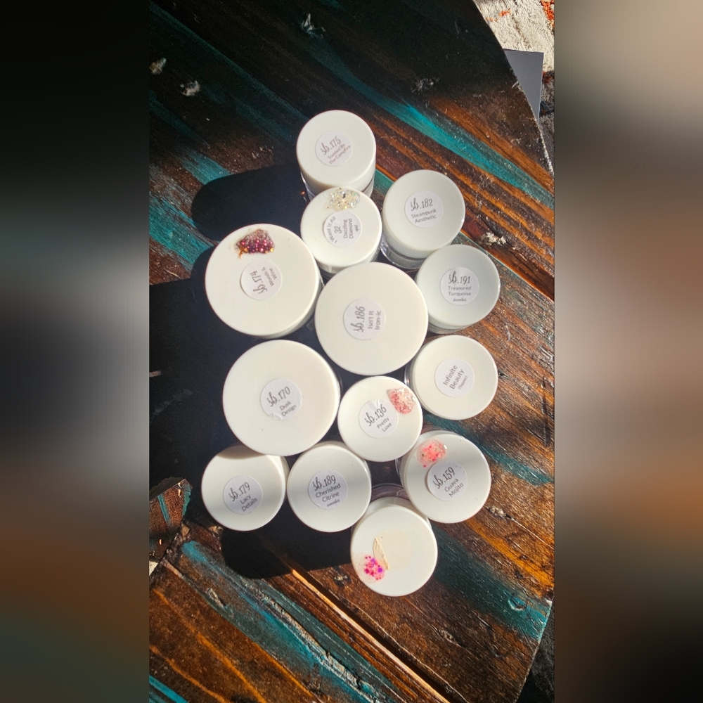 Assorted Nail Glitter Set